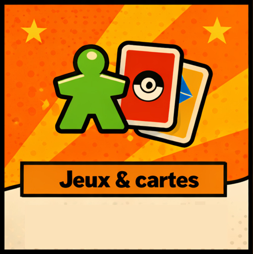 Jeux de société et cartes à collectionner dans une boutique indépendante à Vallauris